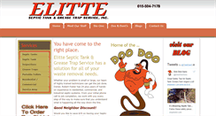 Desktop Screenshot of elitteseptictank.com